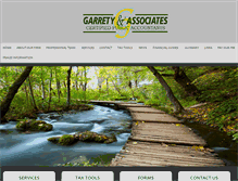 Tablet Screenshot of garretycpa.com